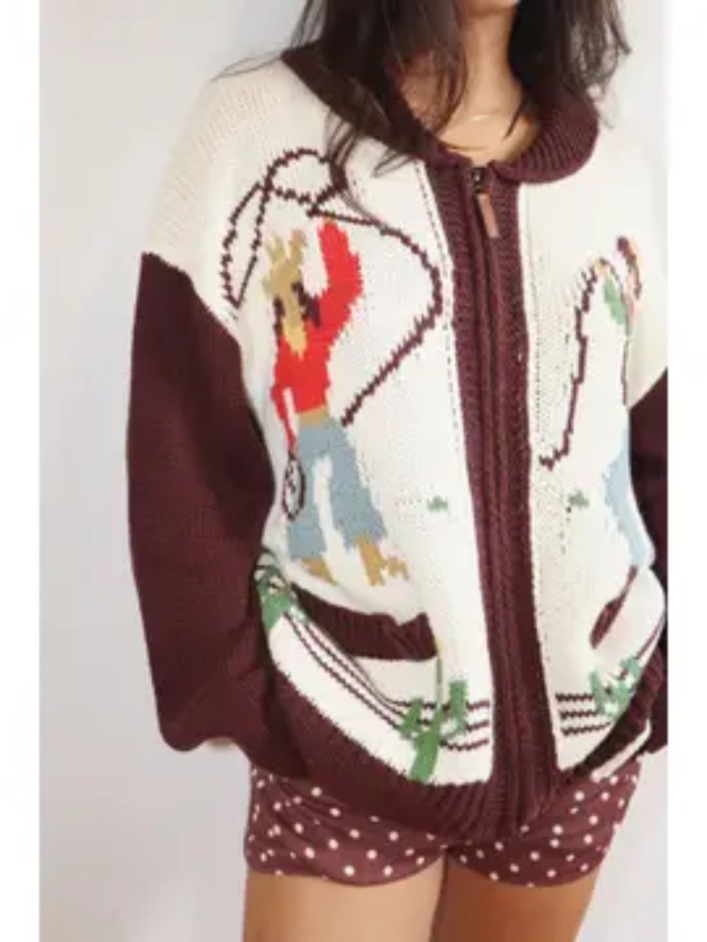NWT Western Knit Cardigan Sweater - Picture 7 of 7